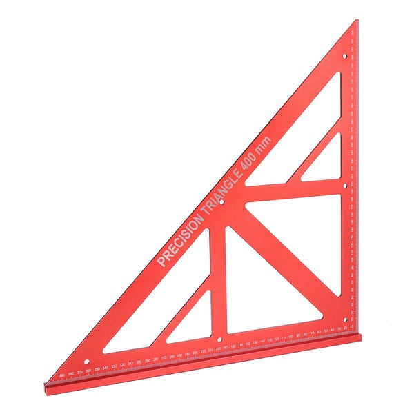 Tømrertriangel, Høj Præcision, Aluminiumlegering Konstruktions,Rød