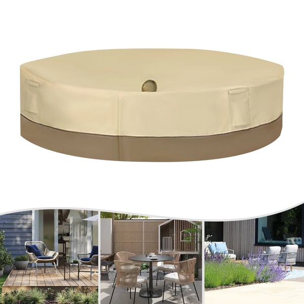 Borddække, Vandtæt Materiale, UV Beskyttelse,Beige