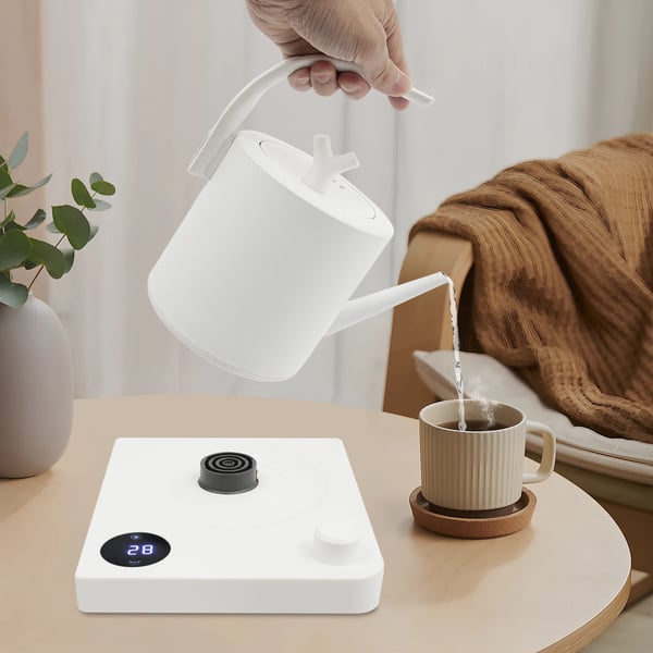 Vattenkokare, justerbar temperatur, smart timer, VIT, 1.0L