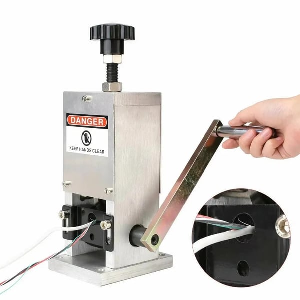 Kabelafiskningsmaskine, Manuel og Automatisk Betjening, Holdbar Aluminiumlegering,15 Lbs
