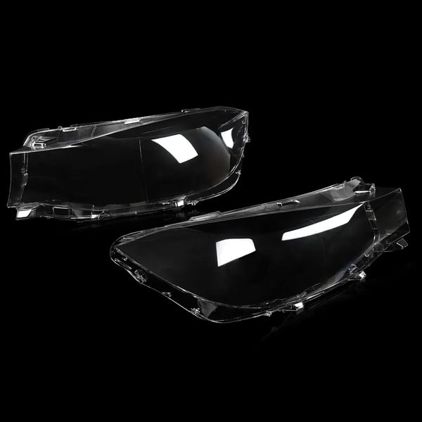 Hovedlampe Linse Dæksel, Holdbart ABS, Skræddersyet Pasform,2PCS