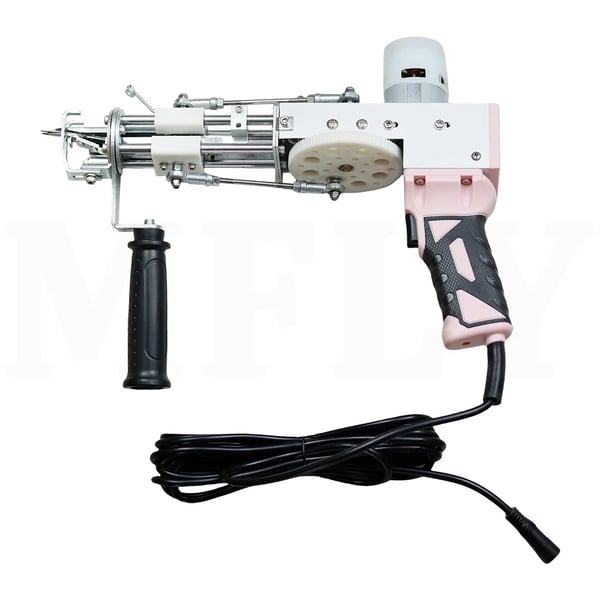 Tufting Gun, DIY Tæppeproducent, Højhastighedseffektivitet,Pink