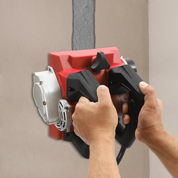 Väggplaner, 1300W Motor, Hållbart Bladssystem,svart