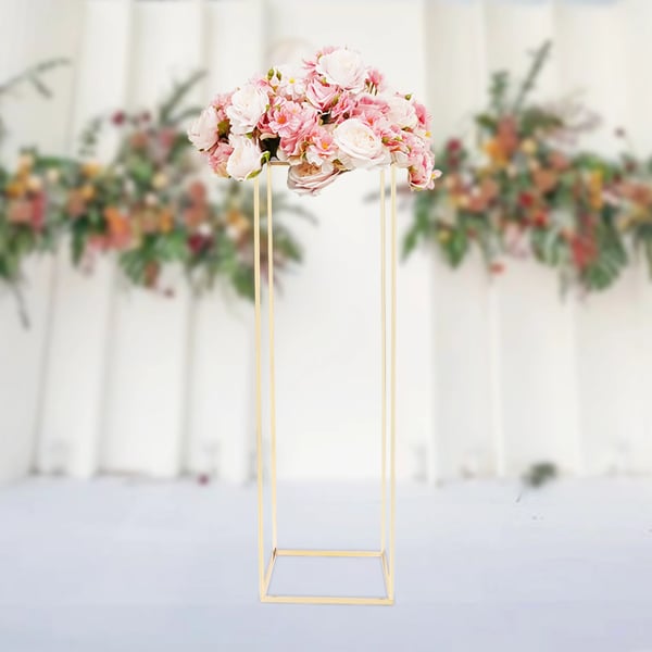 Blomsterställ, Elegant Design, Stabil Stöd,Guld