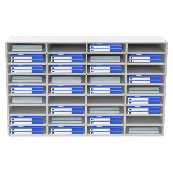 Litteraturorganisator, 36 Rum, Holdbar Design,HVID