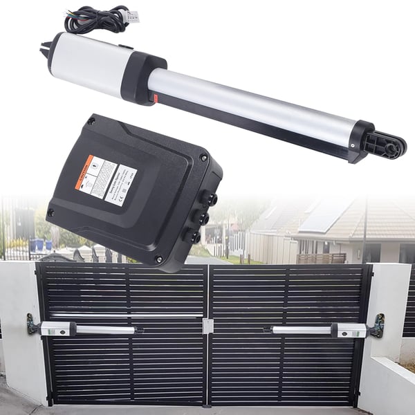 Portåbner, 50W Motor, Justerbar Åbningstid 1-12 sekunder, Justerbar Lukketid 1-12 sekunder, Rustbestandigt Metal, Rullekode Teknologi