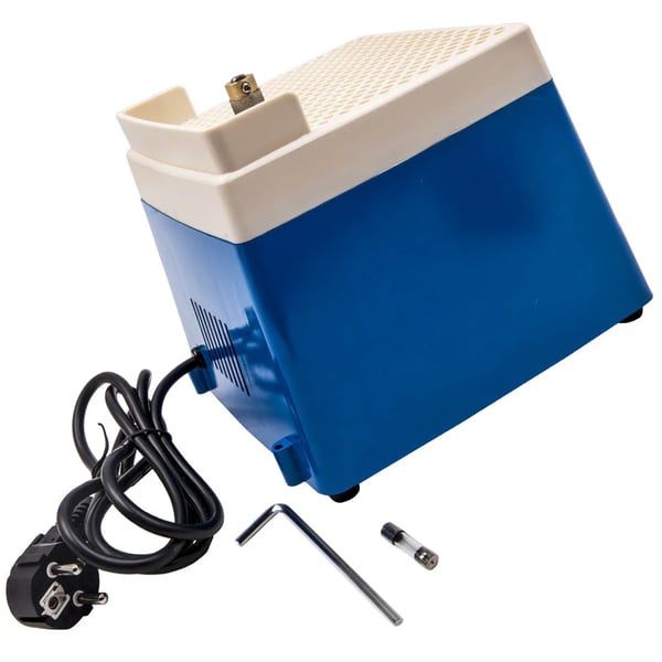 Glasgrinder, 220V AC, Automatisk Drift, Dimensioner 195x195x160 mm, EU Stik, Egnet til Hårde Materialer