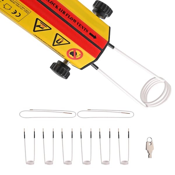 Induktionsvarmer, Håndholdt Design, 8 Spoler Inkluderet,220V EU stik