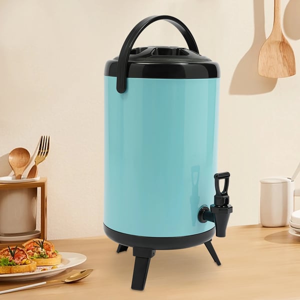 Drikkevaredispenser, Stor Kapacitet, Effektiv Temperaturkontrol,Blå