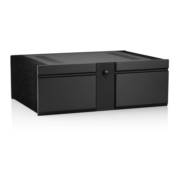 Vahvistimen kotelo, alumiiniseos, ulkomitat 430×315×150mm, sisämitat 330×300×142mm, nettopaino 9.0kg, yhteensopiva tee-se-itse-projektien kanssa