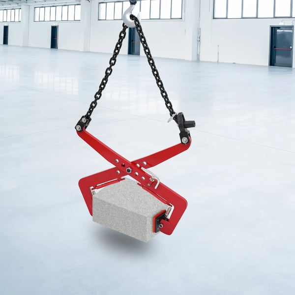 Palletrækklampe, Maksimal trækkapacitet 350kg, Chuck åbning 30-51cm