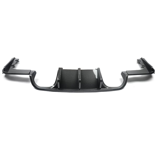Bageste kofanger diffuser, skræddersyet til præstationsautomobil E92 E93, holdbar ABS-konstruktion,Kulfiberlook