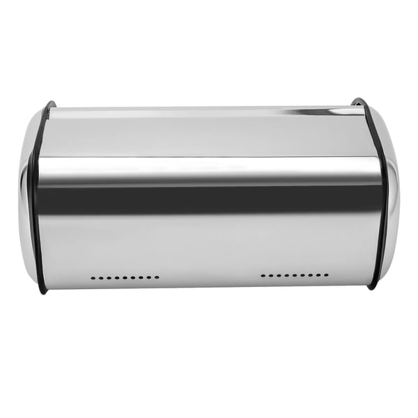Brödbox, Rostfritt Stål, Rullock,Silver