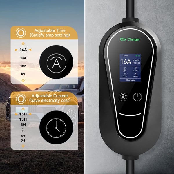 Sähkölatauslaite, APP-ohjaus, 3,5 kW teho,TYYPE2 3.5KW 16A APP