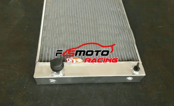 Aluminiumkøler, Kompatibel med SAAB 97 Sonett II/III, Motorstørrelse: 0,8L/1,5L/1,7L, Fremstillet til 1967-1974, Frontplacering