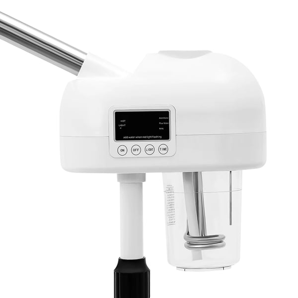 Kasvihuuhde, Huokosten puhdistus, Kosteuttava höyry,VALKOINEN, EU Plug