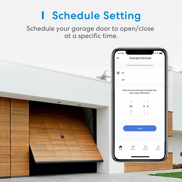 Garageportåbner, Smart Kompatibilitet, Sikkerhedsadvarsler,EU med HomeKit