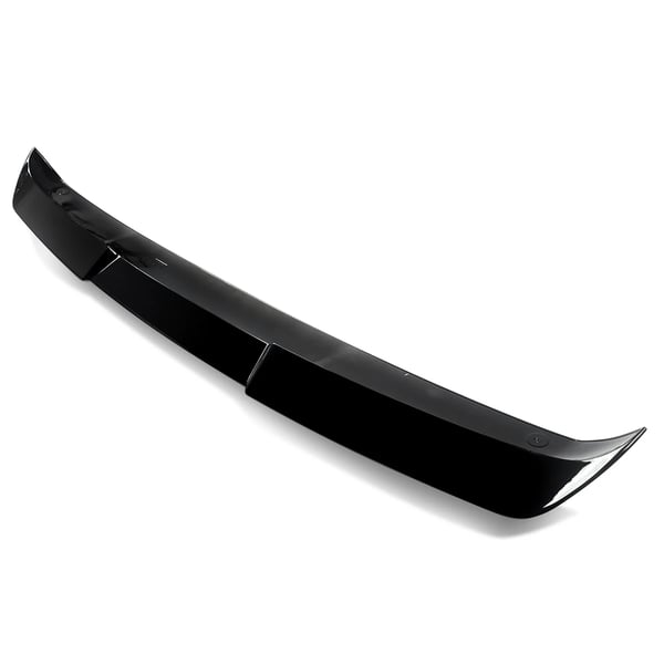 Bagspoiler, ABS-plastik, 2014-2021 pasform,Glansfuld Sort