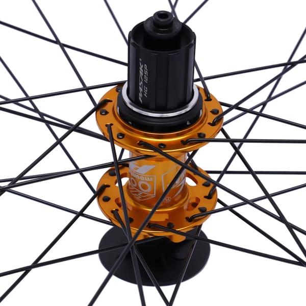 Mountain Bike Hjul Sæt, Aluminiumlegering, Dobbelt Skivebremse,sort