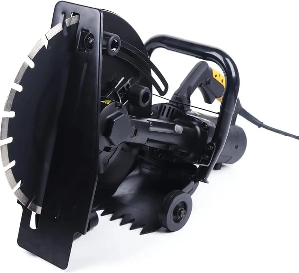 Pyörösaha, 2800W Teho, 4600rpm Nopeus,musta