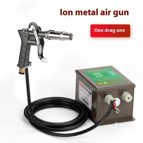 Ioniserende Luftpistol, Justerbar Støvfjernelse, Effektiv Statisk Eliminering,220V, EU stik
