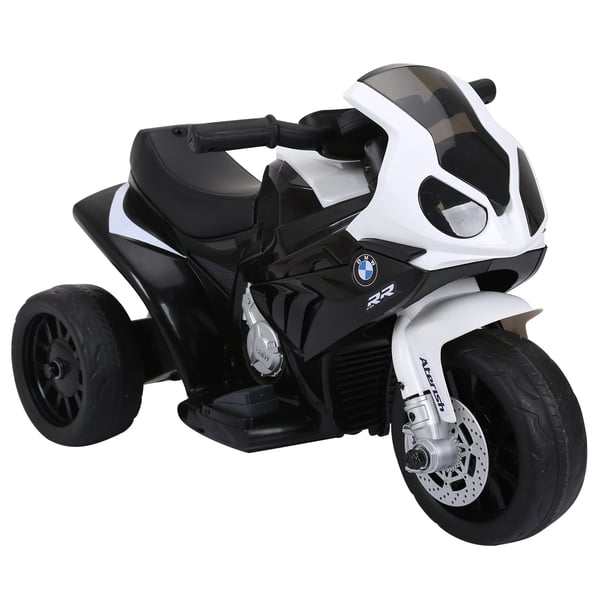 Elektrisk motorcykel, tre hjul, 45 minutters batterilevetid,sort