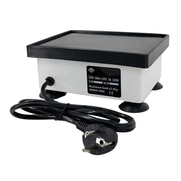 Tandvibrator, 220V spænding, 120W effekt, 4,4 LBS belastningskapacitet, 205 x 155 x 100 MM dimensioner, CE-certificeret