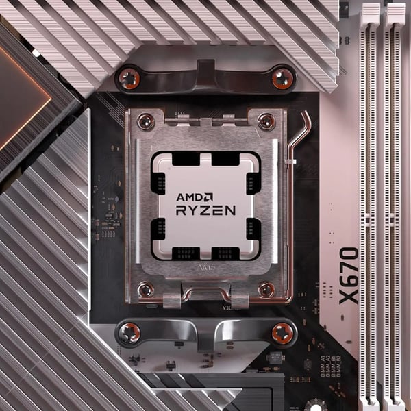 Processor, 6 kärnor, 12 trådar, 5 GHz max boost