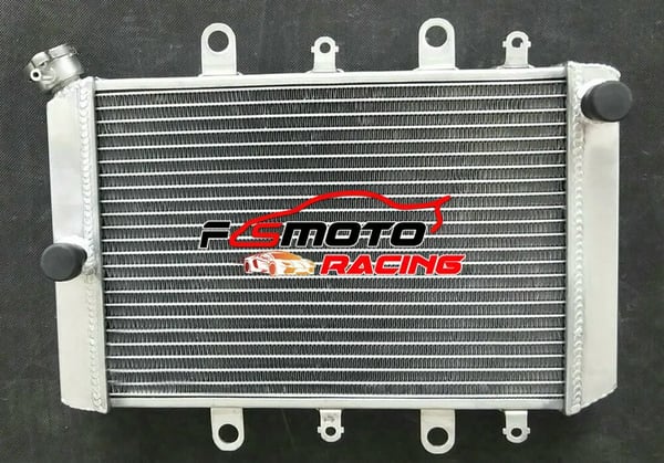Radiator, Aluminium, Forbedret Køleeffektivitet, Passer til Yamaha Grizzly/Kodiak 700 EPS, Letvægtsdesign, Holdbar Konstruktion