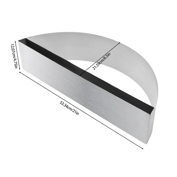 Kulkurvholder, Rustfrit Stål, 2,2L Kapacitet, Dimensioner 53,34 x 21,59 x 11,94 cm, Bruttovægt 4 kg, Samling Påkrævet