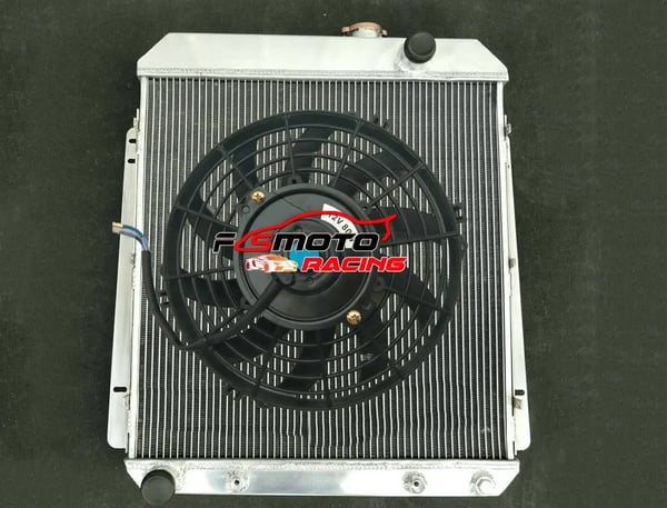 Aluminium Køler, Kerne Størrelse 570mm x 558mm x 62mm, Kompatibel med Buick Special/Super/Century/Roadmaster 1954-1956