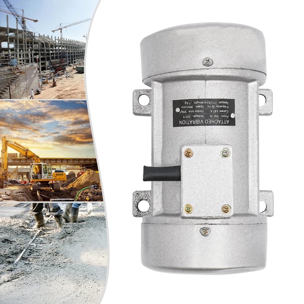 Betongvibrator, 550W effekt, kompakt design,EU, grå