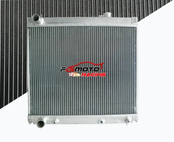 3 Rækker Aluminium Radiator, Perfekt Pasform til Suzuki Grand Vitara, Holdbart Aluminium Materiale, Optimeret Køleydelse