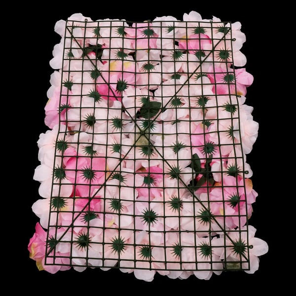 Blomster Vægpaneler, Vægmonteret Dekor, Begivenhedsdekorationer,Pink
