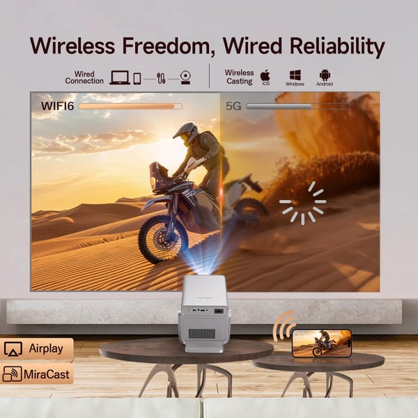 Projektor, 1080P Native, Autofokus,EU stik, X7-EU