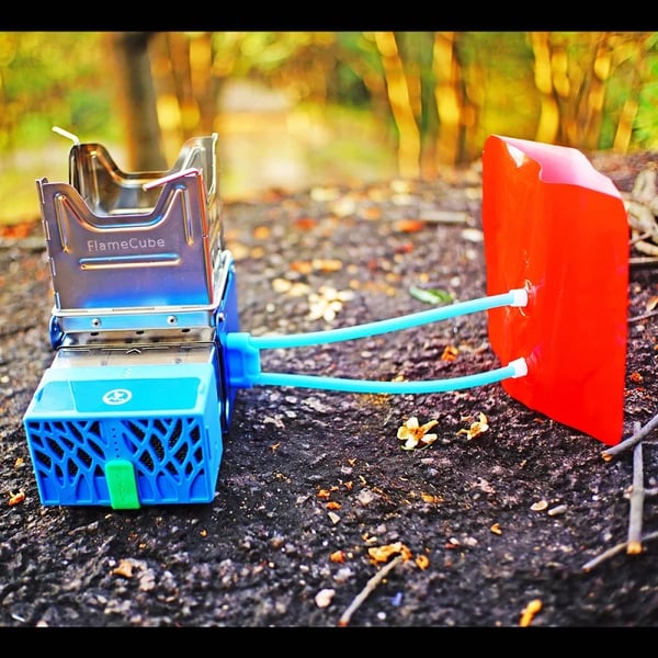 Mini komfur, kompakt design, nødkraftgenerering,campingkøkken