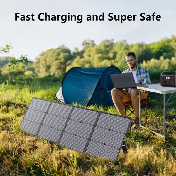 Aurinkopaneeli, Maksimi Teho 220W, 23,5% Energian Muuntoteho, Vesitiivis ja Pölytiivis, Monokristallinen Silikoni