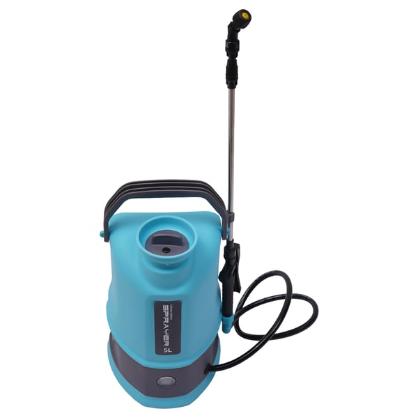 Batteridrevet sprøjte, 5L kapacitet, justerbar stang,EU Stik-5L