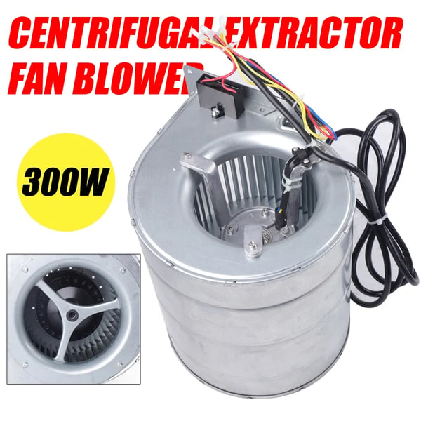 Centrifugal Blæser, 300W Strømforbrug, 840 m³/h Luftstrøm, 220V Nominel Spænding, 1.4A Nominel Strøm, 60 dB Støjniveau