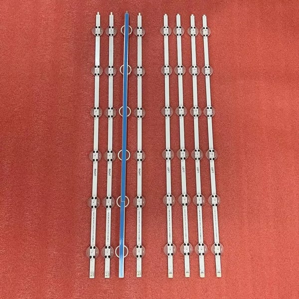 LED-taustavalaistusnauhasetti, 125,7 mm leveä, energiatehokas, himmennettävä