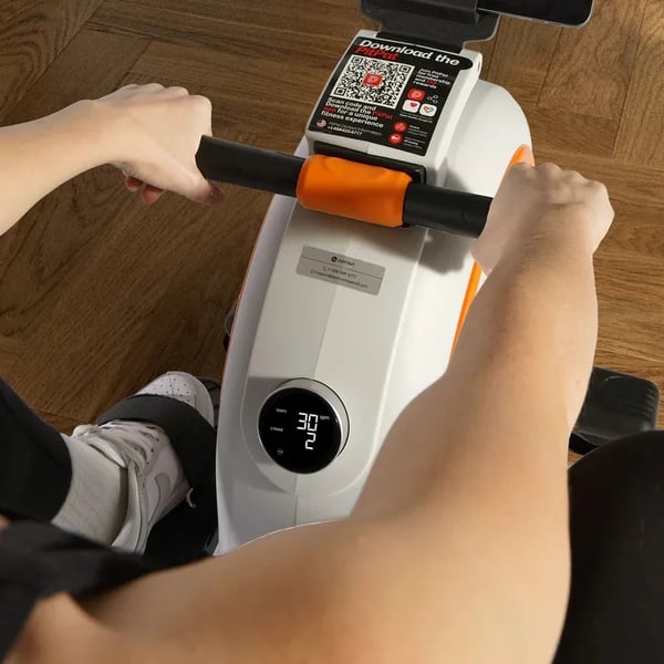 Soutulaite, 32-tasoinen säädettävä vastus, Bluetooth-yhteys,VALKOINEN