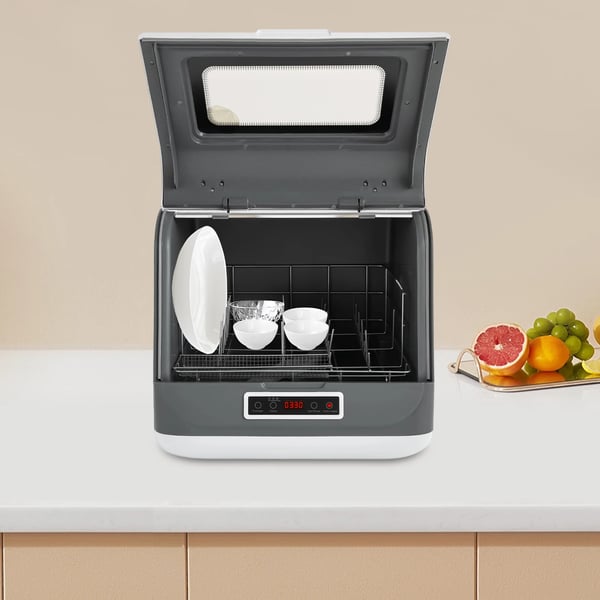 Bordopvaskemaskine, 12-20 dele service, 800W, Dimensioner: 45x40x44,8 cm, Touch Control, Resttemperaturtørring
