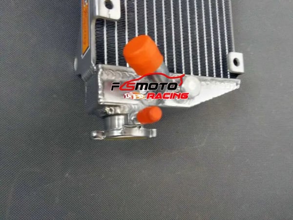 Radiator, Aluminium, Kompatibel med Kawasaki KLR650, Direkte pasform til 2001 modeller, Forbedret varmeafledning, Letvægtsdesign