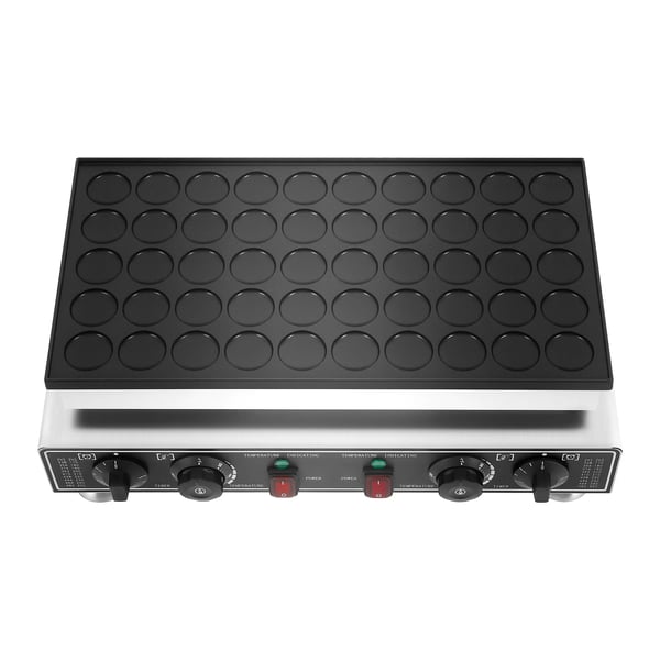 Blækspruttepande, Non-Stick Belægning, To-Zone Temperaturkontrol,sort
