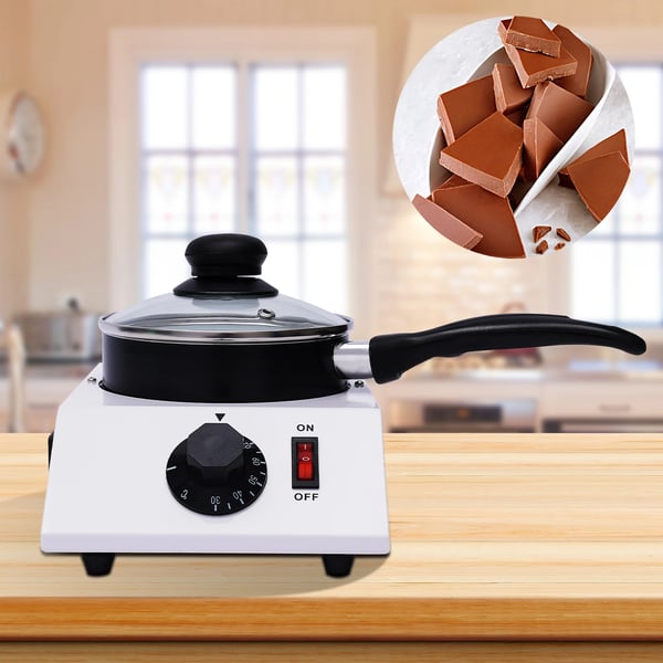 Elektrisk Chokolade Smeltetank, Non-Stick Keramik, Hurtig Opvarmning, Kompakt Design