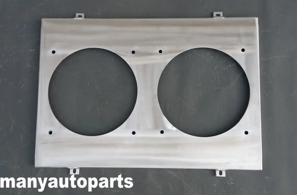 Aluminium Radiator Skjold, Letvægtskonstruktion, Forbedret Køleeffektivitet, Nem Installation