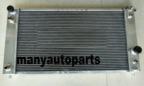 3-Rads Radiator, Passer til Chevy Blazer og GMC-modeller, Fremstillet af holdbart aluminium, Letvægts 10KG