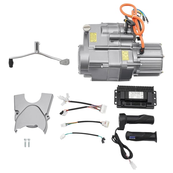 Elektrisk Motor, 1000W Effekt, Børsteløs DC Teknologi,1000W, Sølv