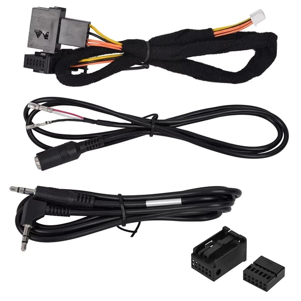 AUX Aktiver, Kompatibel med Premium Sedan Modeller, Nem Installation,sort