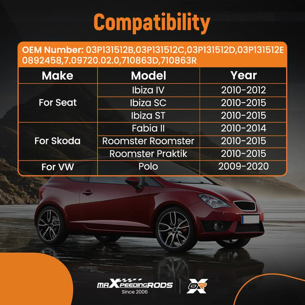 EGR Ventil Køler, Passer til Seat Ibiza IV, Passer til Skoda Fabia II, Elektrisk Driftsmode, Holdbar Metal Konstruktion, Standard Størrelse